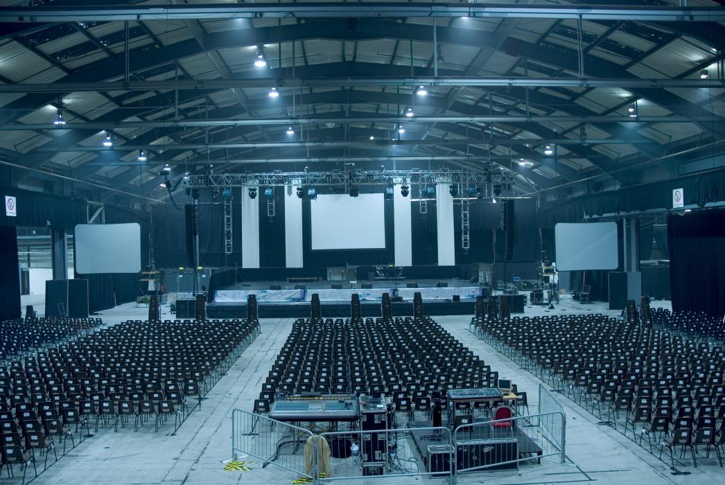 grande salle de spectacle vide