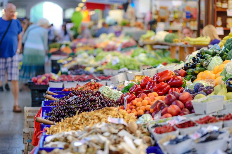 étale magasin bio