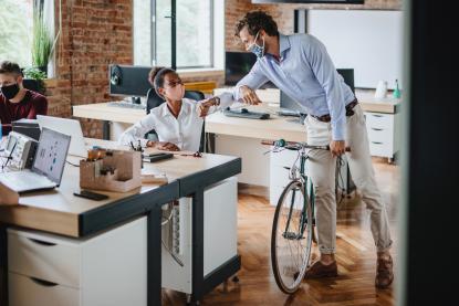 gestes barrière au bureau